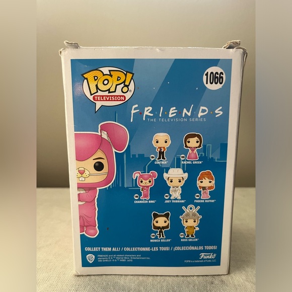 Funko Pop Friends Chandler Bing as Bunny Pop! Vinyl Figure #1066 - Picture 4 of 5